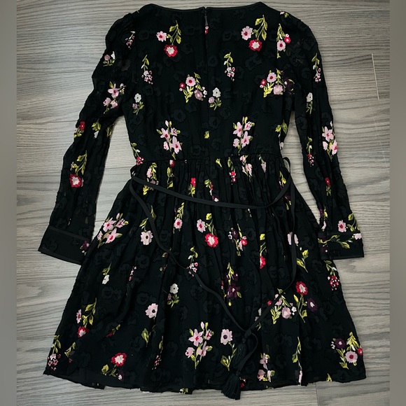 Kate Spade Bloom Silk Mini Dress - Picture 3 of 5